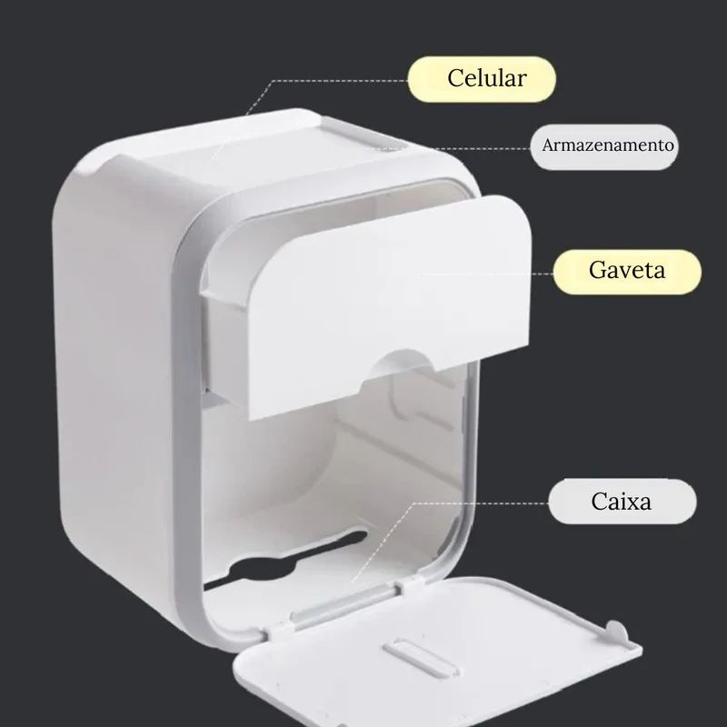 Porta Papel Higiênico Genoa