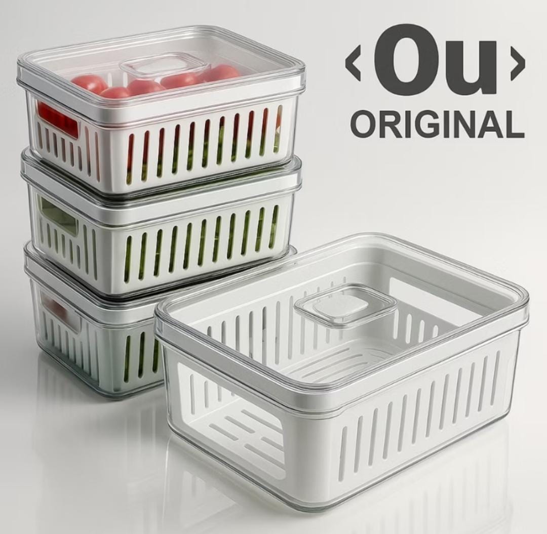 Kit Organize Lux Geladeira