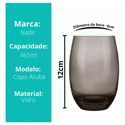Jogo 6 Copos Arruda