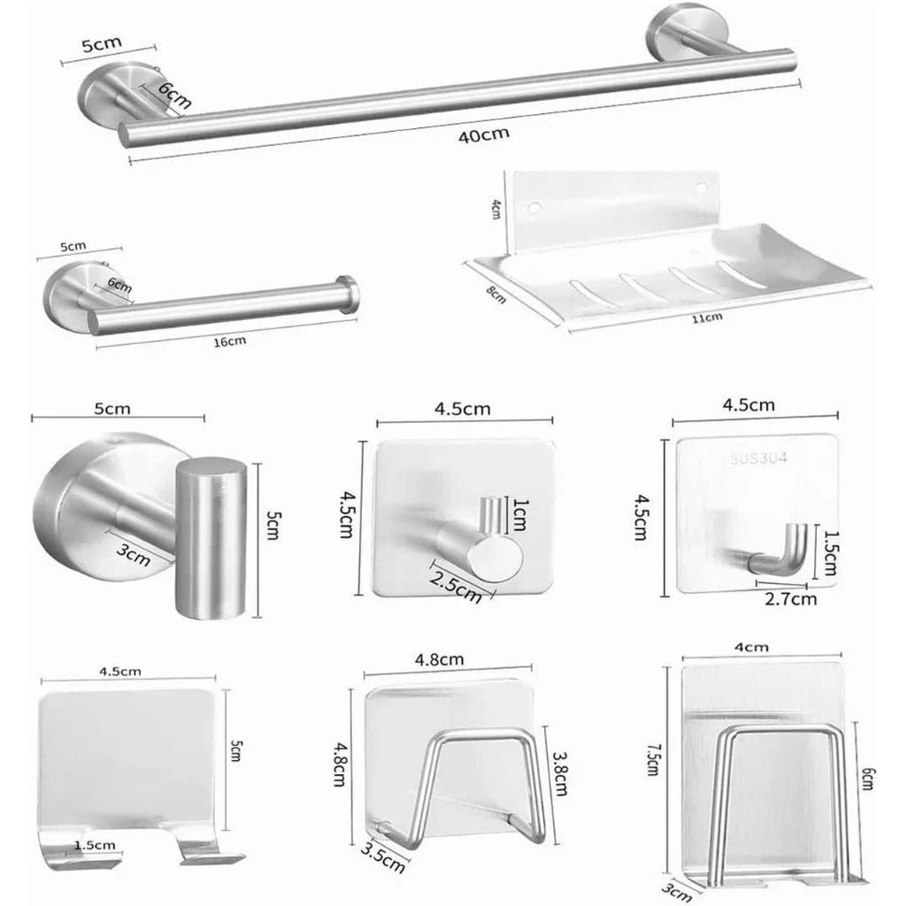 Kit de Acessórios para Banheiro