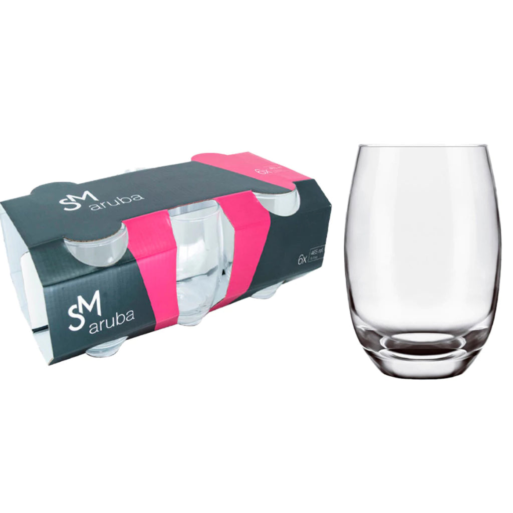 Jogo 6 Copos Cristal