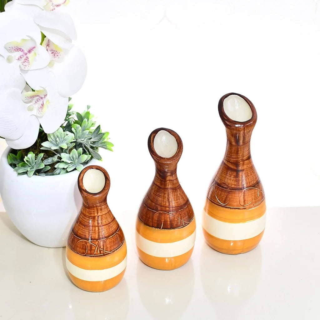 Kit Vasos Cerâmica La Coruna