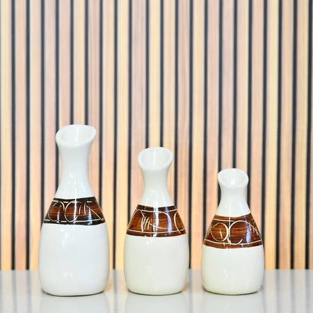 Kit Vasos Cerâmica La Coruna