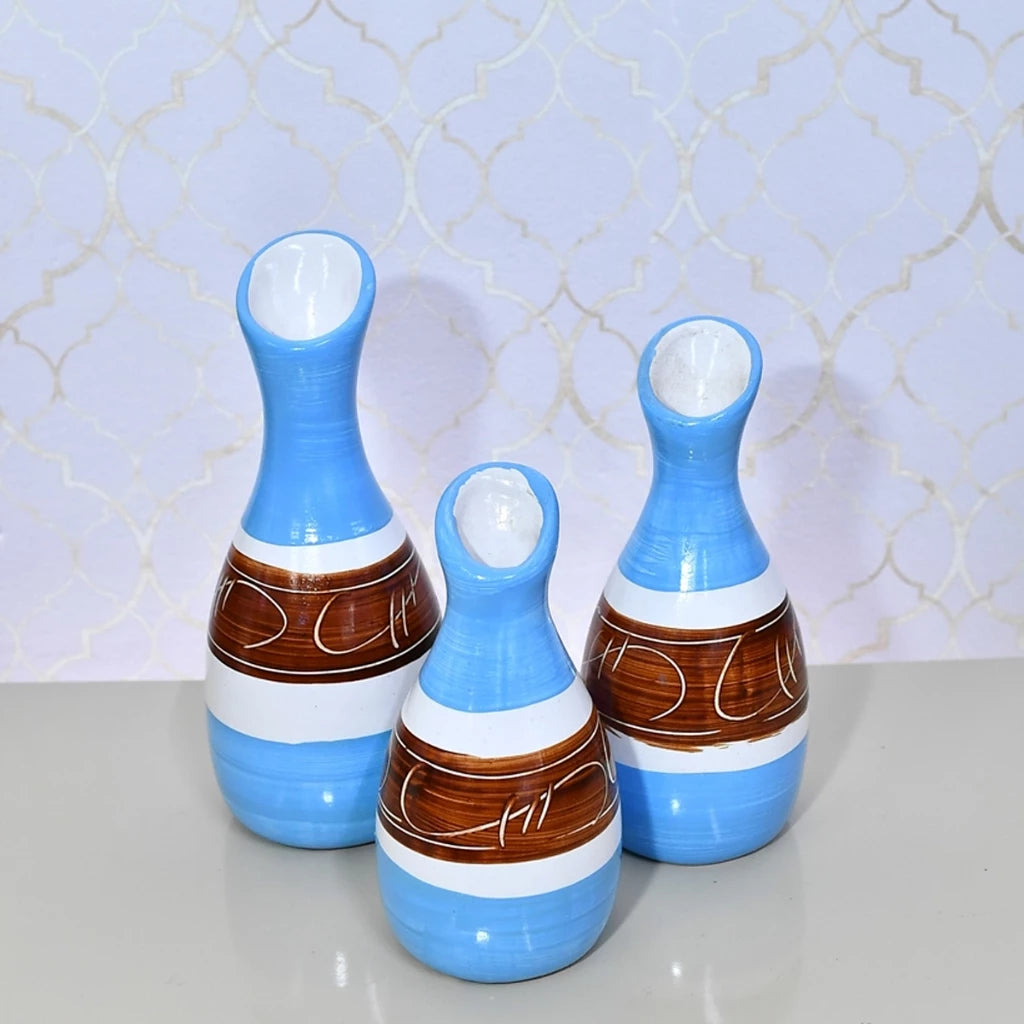Kit Vasos Cerâmica La Coruna