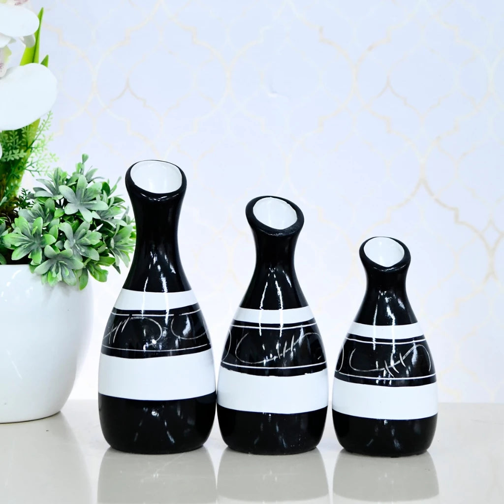 Kit Vasos Cerâmica La Coruna