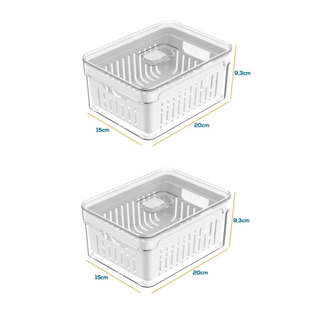 Kit Organize Lux Geladeira