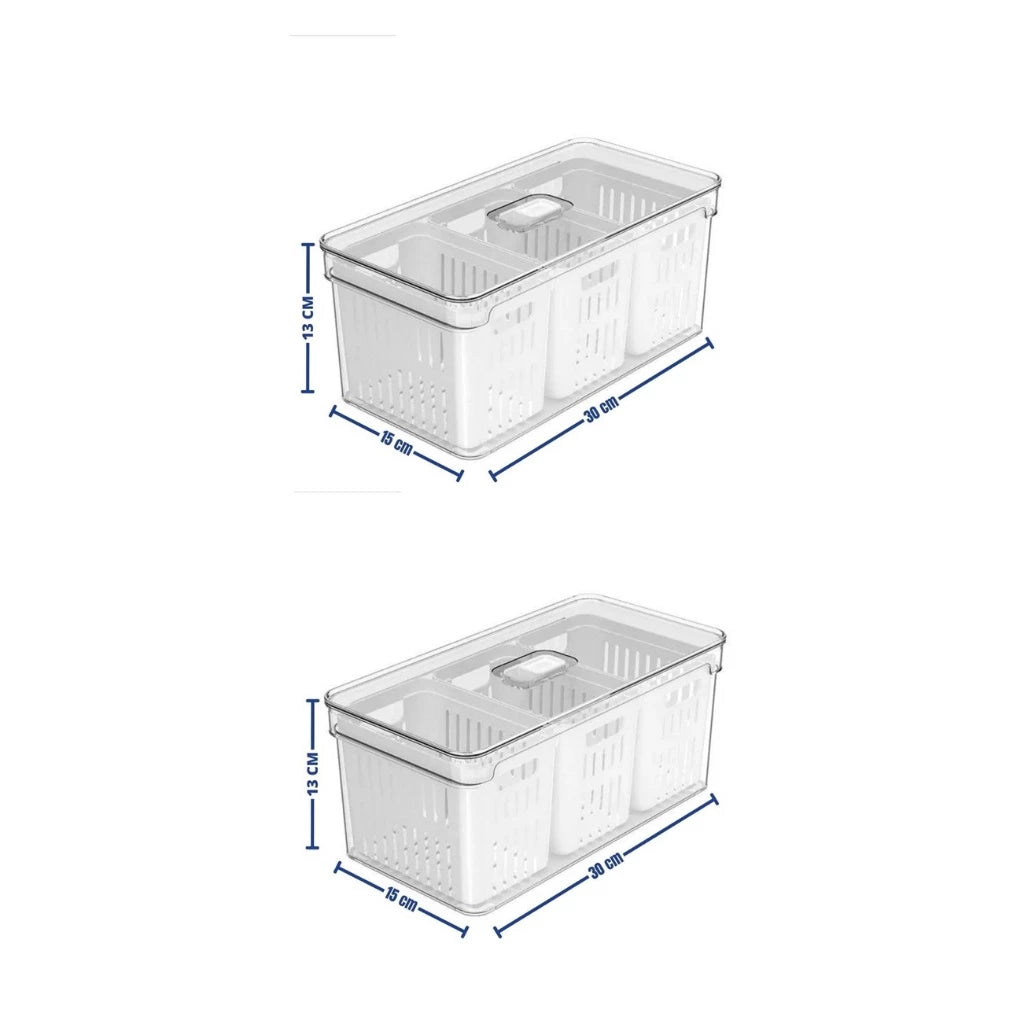 Kit Organize Lux Geladeira