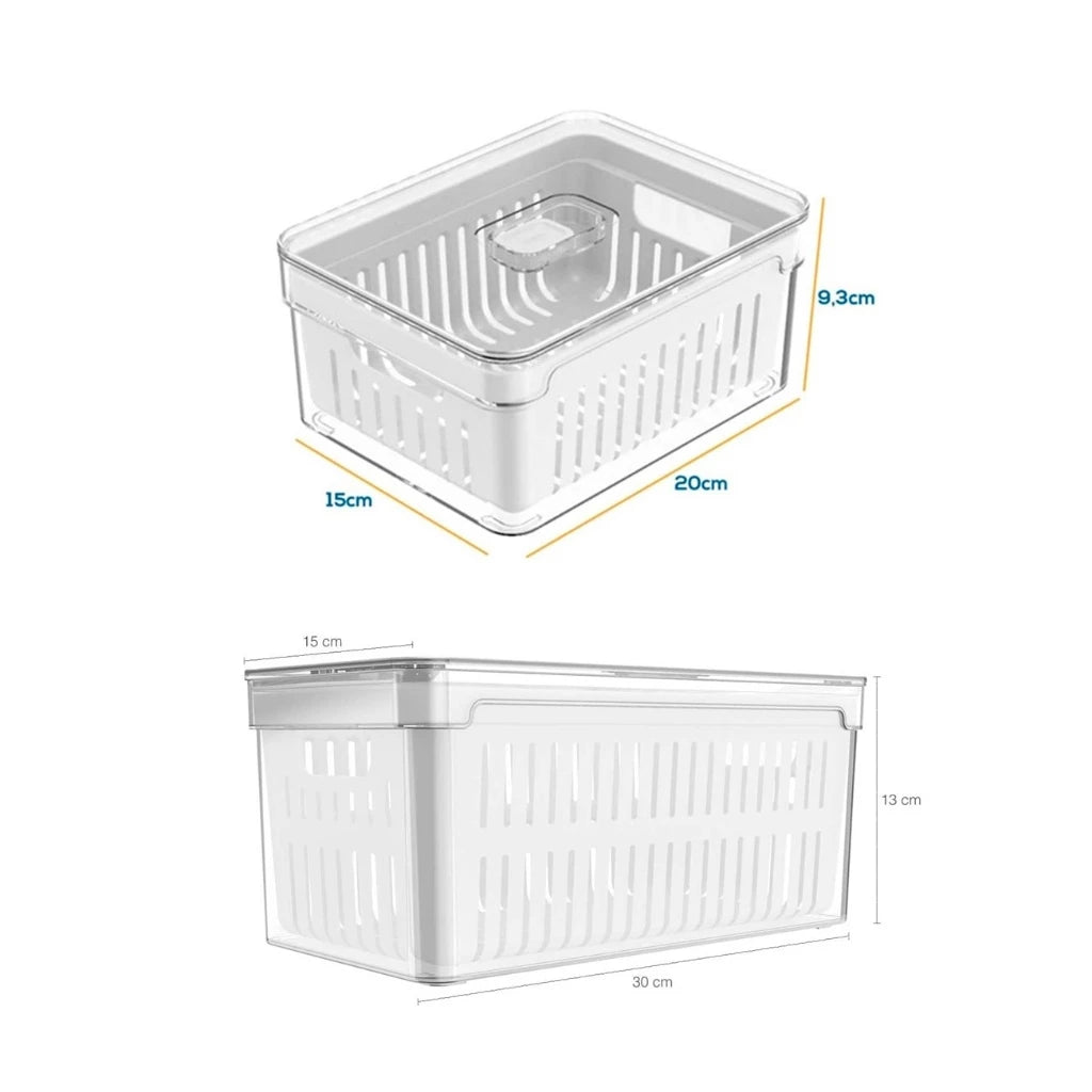 Kit Organize Lux Geladeira